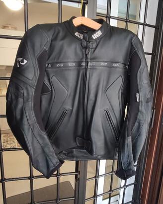 Tuta Pelle nera 2 pezzi IXS
