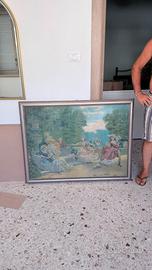 Quadro grande Le Colin Maillard Lucius Rossi