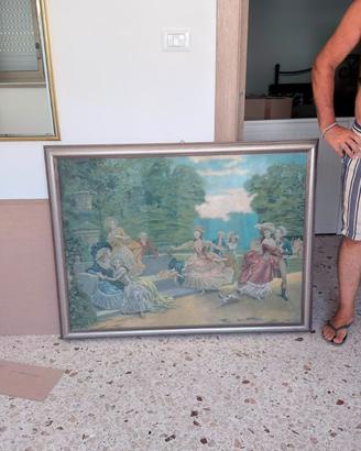 Quadro grande Le Colin Maillard Lucius Rossi