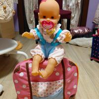 Bambola Nenuco sempre con me e culla