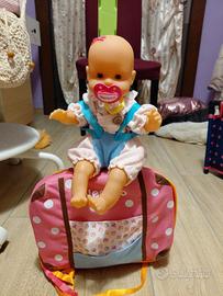 Bambola Nenuco sempre con me e culla