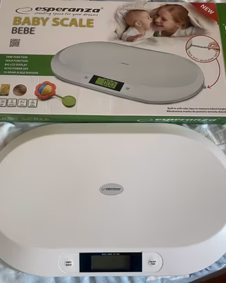 Bilancia x neonati + misuratore altezza