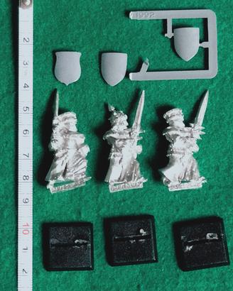 3x Tomb Guard metallo Warhammer FB/ Old World