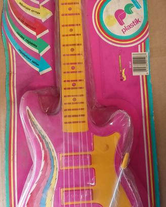 chitarra giocattolo nuova vintage 