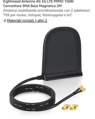 antenna amplificatrice segnale router modem