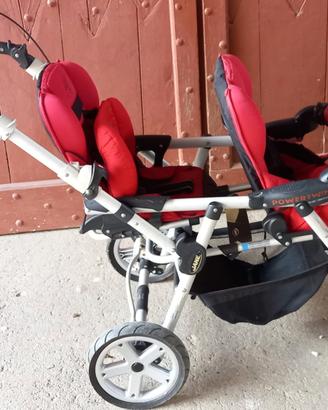 Passeggino 2 posti in linea