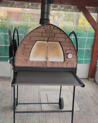 Forno a legna Pizza Party