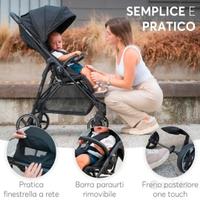 KikkaBoo ALEXA Passeggino  fino 22 kg - NUOVO