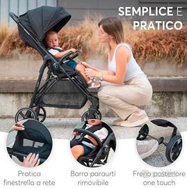 KikkaBoo ALEXA Passeggino  fino 22 kg - NUOVO