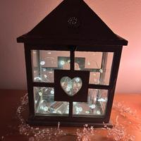 Lanterna shabby con cuore