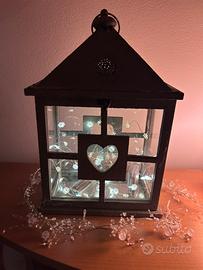 Lanterna shabby con cuore