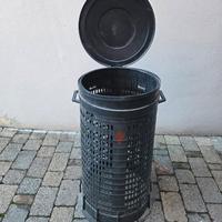 Pattumiera tonda esterno 110lt