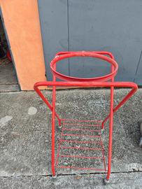 Carrello portasacco professionale in metallo con r