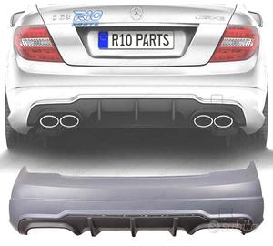 PARAURTI POSTERIORE MERCEDES C W204 07-14 LOOK AMG