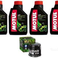 Kit tagliando 4 lt motul 5000 10w40 + filtro