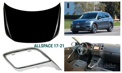 VW TIGUAN ALLSPACE cofano portiera fanale airbag