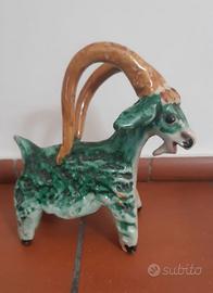Ceramica Vietri Caprone Pinto Pinto anni 40