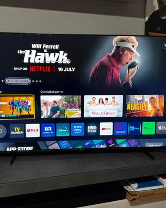 Smart tv 65 Hisens Qled