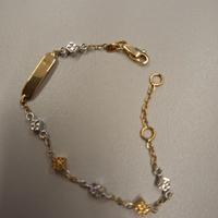 Bracciale bimbo oro