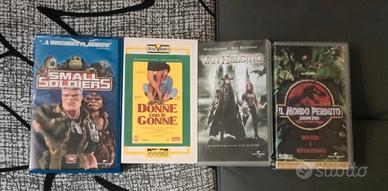 Set di 4 film Vhs 