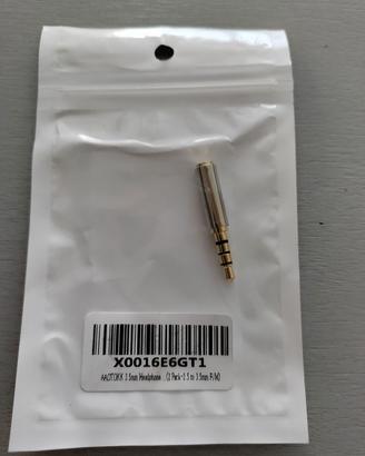 Adattatore audio maschio 3,5 femmina  2,5 mm