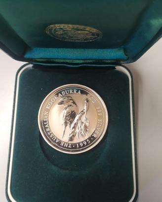 Australia -Kookaburra argento PROOF -anno 1995