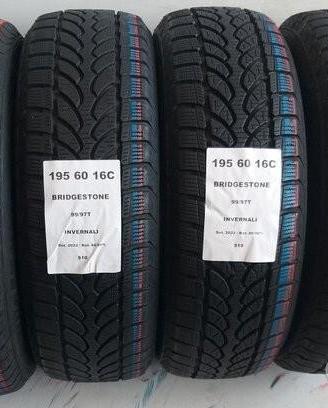 4 gomme 195 60 16c bridgestone a510
