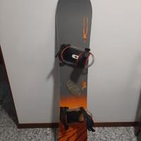 Tavola da Snowboard 149 + attacchi