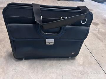 Borsa 24 ore roncato uomo blu notte
