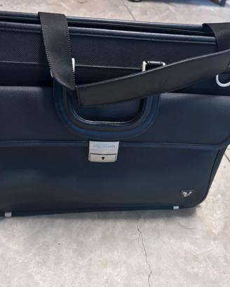 Borsa 24 ore roncato uomo blu notte
