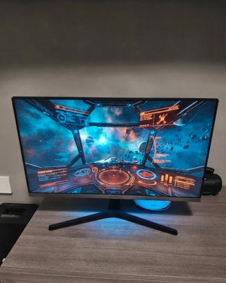 monitor, microfono e cuffie 