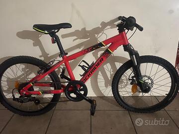 Bici Mtb bambino 6-9 anni 20" Rockrider