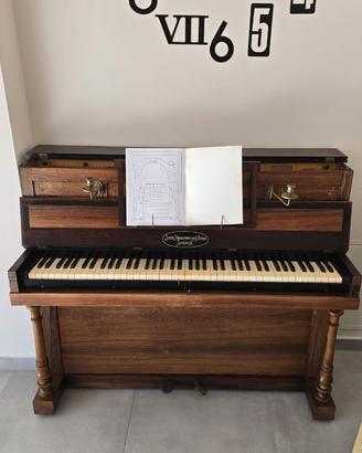 Pianoforte verticale antico '800 Collard & Collard