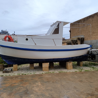 Gozzo ex scialuppa in vetroresina