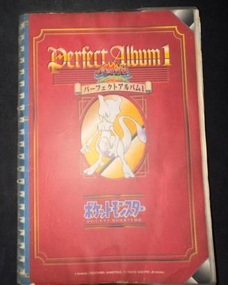Raro Perfect album 1 pokemon mewtwo