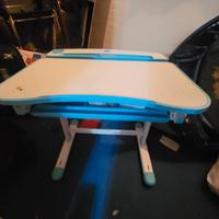 TAVOLO SCUOLA CON CASSETTO E ALTEZZA REGOLABILE