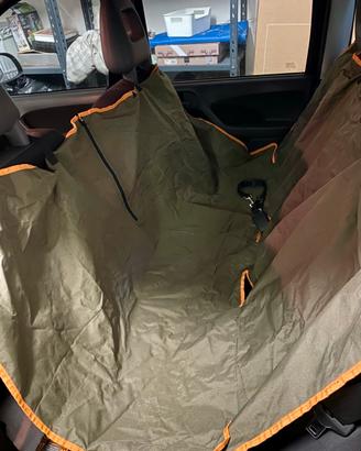 Telo copri-sedile per trasporto cani in auto