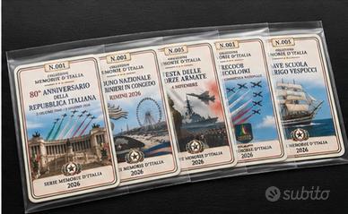 Memorie d'Italia - Serie Inaugurale 2026 - lotto 
