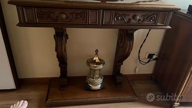 Consolle in legno massello