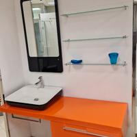 Mobile bagno mod. Icaro con specchiera e mensole