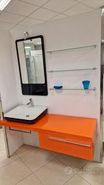 Mobile bagno mod. Icaro con specchiera e mensole