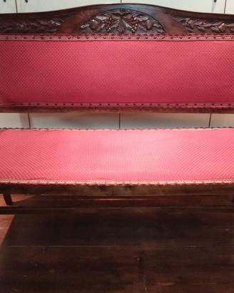 Divanetto in legno