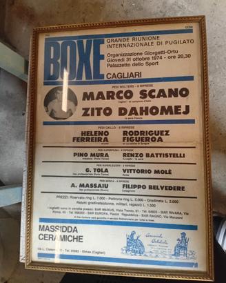 locandine boxe anni 70