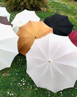 8 ombrelli vintage anni '60, leggi annuncio