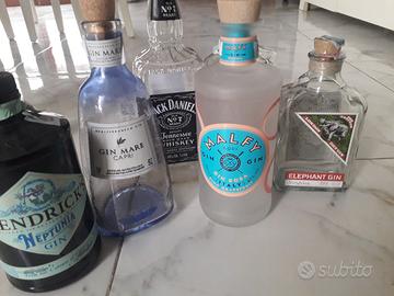 Bottiglie Liquore Vuote da collezione 