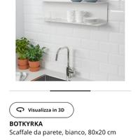 Scaffale/Mensole gialle ikea