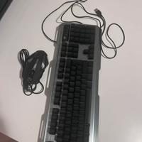 Kit tastiera e mouse gxt trust entrambi con led