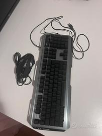Kit tastiera e mouse gxt trust entrambi con led