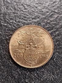 200 Lire 1997 Lega Navale Italiana