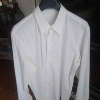 Camicia uomo in popeline stretch, PRADA, Tg. 48